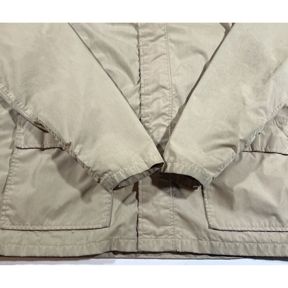 Vintage Orvis Gore-Tex Hooded Field Parka Storm Coat Rain Jacket Men's Large - Picture 2 of 13